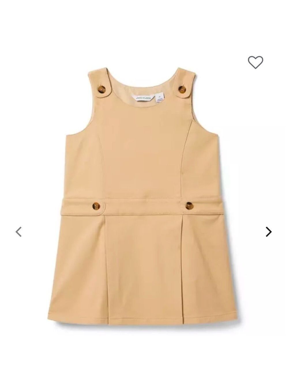 Khaki twill uniform jumper
